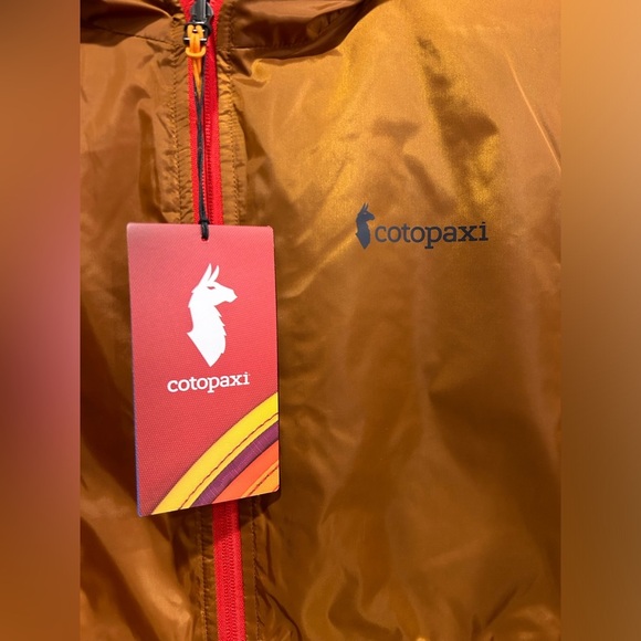 Cotopaxi Men's Medium Teca Cálido Hooded Jacket Yeehaw Brown Blue NWT Insulated - Picture 5 of 8